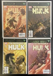 Incredible Hulk #96-99 Planet Hulk Anarchy Parts #1-4 Issues Marvel Set Lot