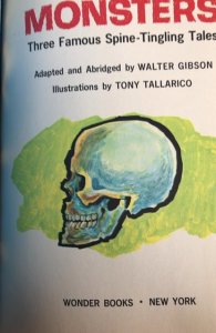 Monsters-the strange case of Dr. Jekyll and Mr. Hyde Frankenstein Dracula,NM1965