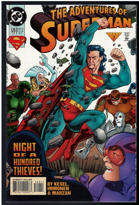 Adventures of Superman #520 (DC, 1995)