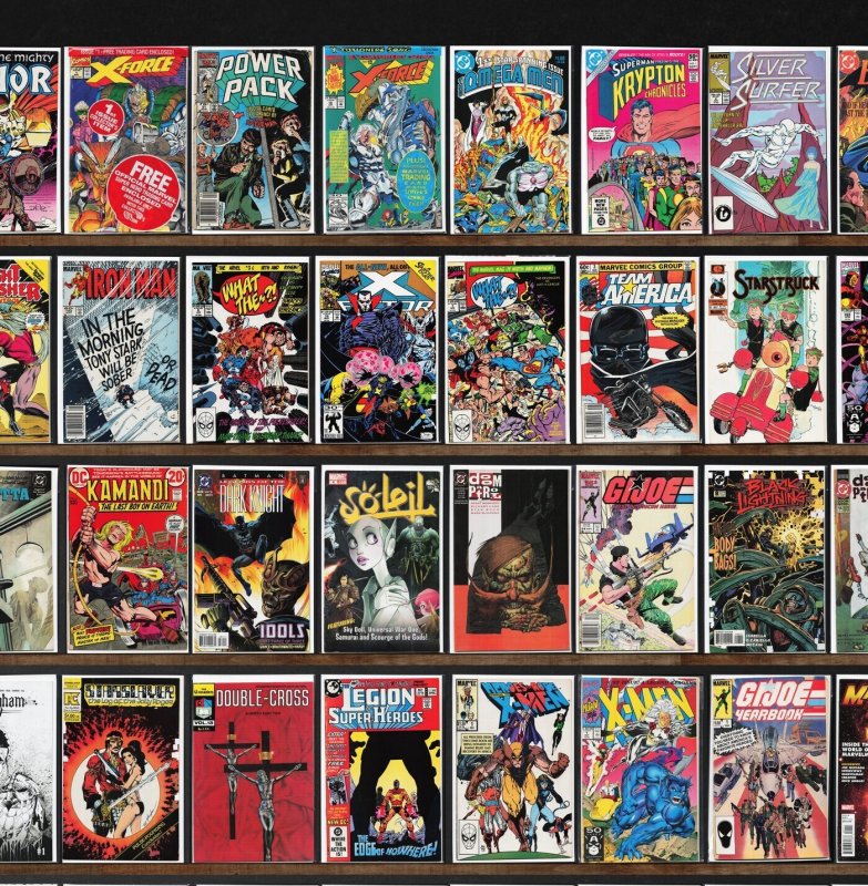 Huge Lot 150+ Comics with The Avengers, Alpha Flight, Batman, Iron Man & More!