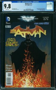 Batman #11 (2012) CGC 9.8 NM/MT