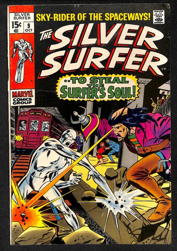 Silver Surfer #9 VG+ 4.5 Marvel Comics