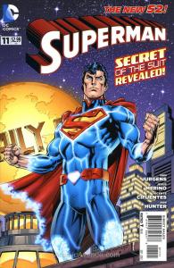 Superman (3rd Series) #11 VF ; DC | New 52 Dan Jurgens Daily Planet