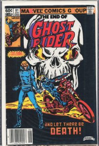 Ghost Rider #81 (1983) Ghost Rider