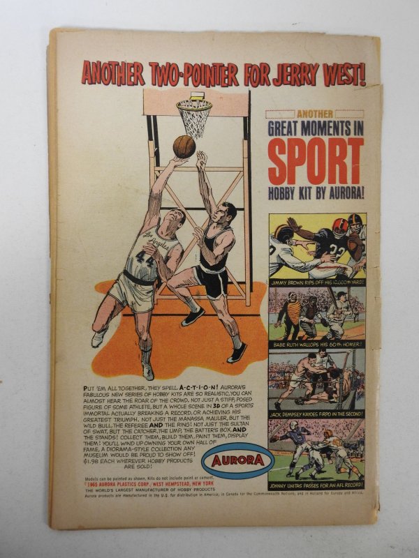 Fantastic Four #50 (1966) PR Cond near book-length spine split, cover detached