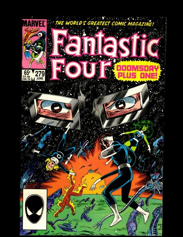 12 Fantastic Four Comics #269 270 271 272 273 275 279 280 282 283 284 288 HJ8