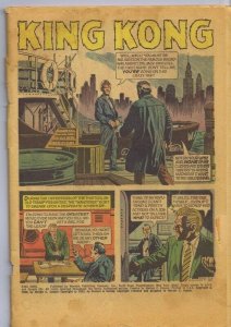 King Kong Comic Book ORIGINAL Vintage 1968 Western Comics Coverless