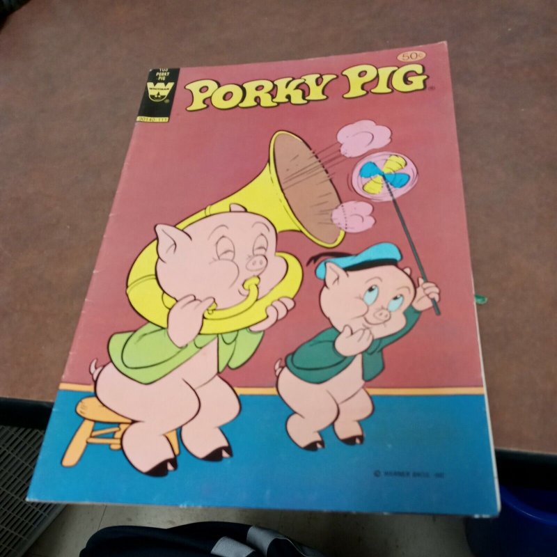 Porky Pig Six Issue Silver Bronze Age Cartoon Comic lot Run Set Collection Dell