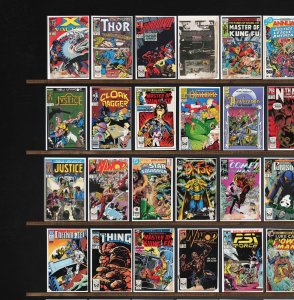 Huge Lot 150+ Comics with Captain America, Justice, Daredevil & More!
