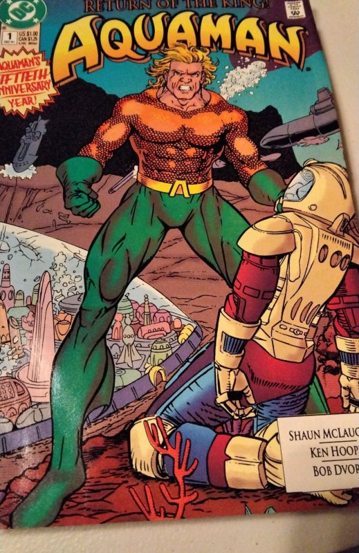 Aquaman #1 Direct Edition (1991) Aquaman