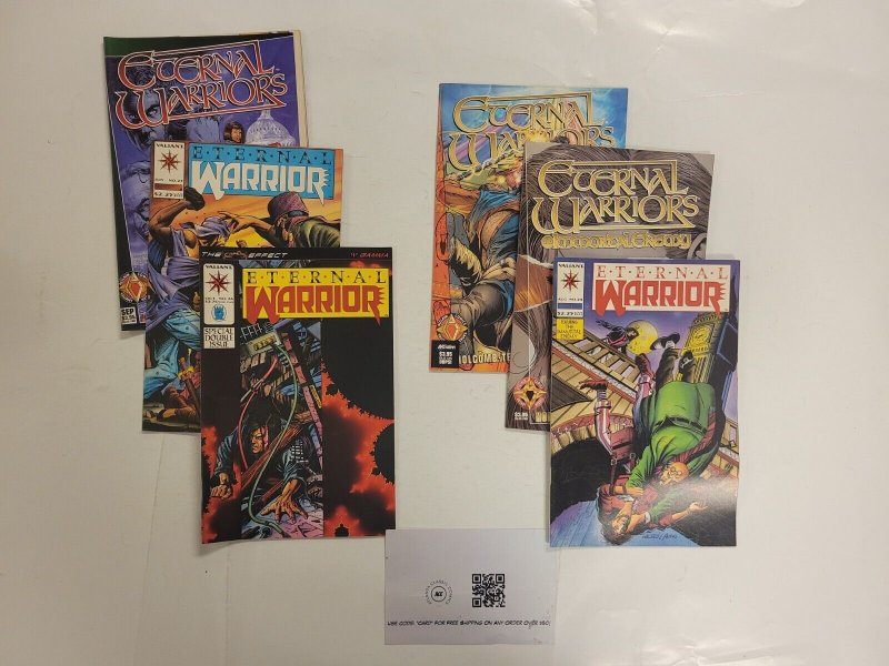 6 Eternal Warrior Press Comic Books #1 2 3 23 24 26 21 TJ36
