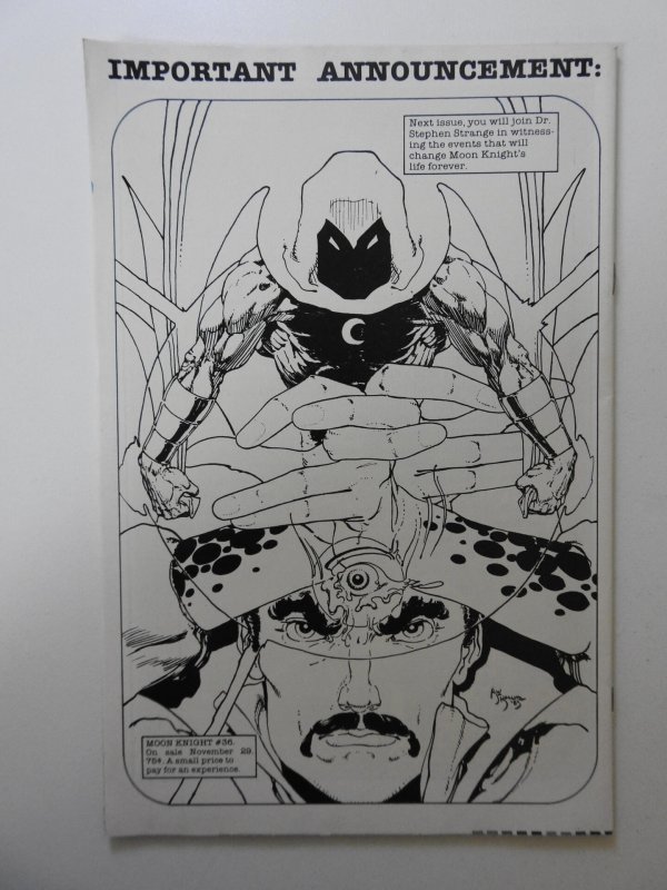 Moon Knight #35 (1984)NM- Condition!
