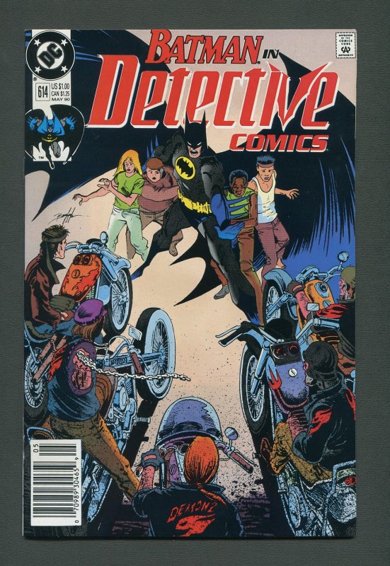 Detective Comics #614 / 9.4 NM  Newsstand  May 1990