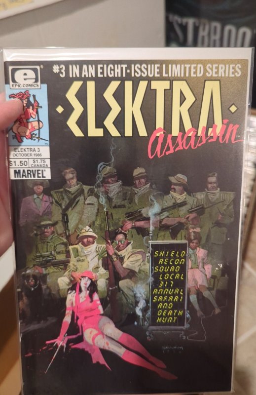 Elektra: Assassin #3 (1986) Elektra 