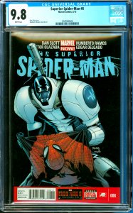 Surperior Spider-Man #8 CGC Graded 9.8