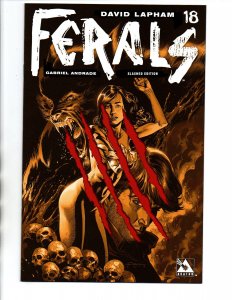 Ferals #18 Slashed Variant - Werewolves - Avatar - NM