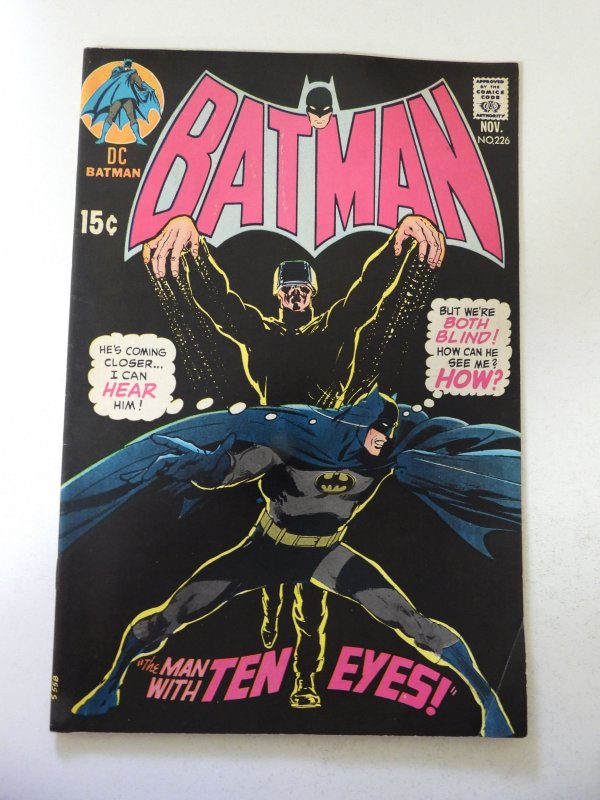 Batman #226 (1970) FN Condition