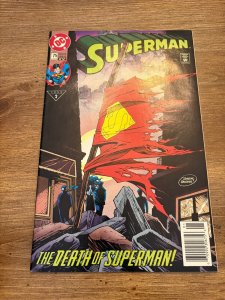 Superman # 75 NM- 4th Print DC Comic Book Death Of Superman 19 J371