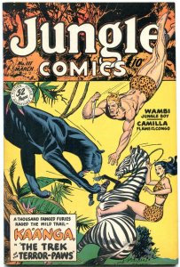 Jungle--#111--1949--COMIC BOOK--Fiction House--VF