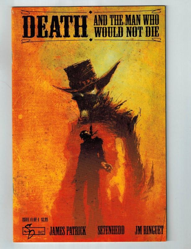 Death And The Man Who Would Not Die # 1 VF Silent Devil Comic Book James Pat S95