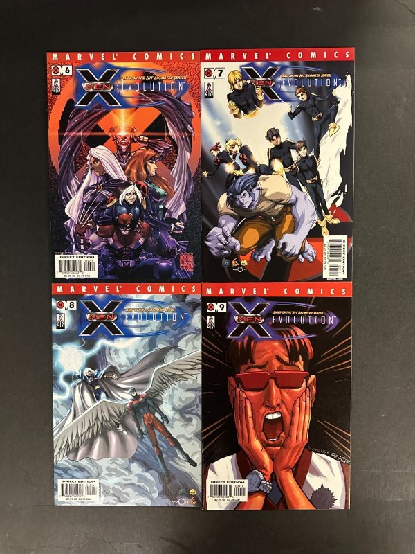 X-Men Evolution (2002) #1-9 Complete NM Set