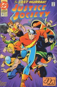 Justice Society of America #10 VF/NM ; DC | Last Issue