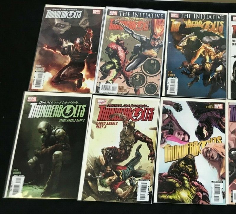 THUNDERBOLT'S #111-113, 116-121 10PC SET (VF) PAINTED COVERS!! 2008