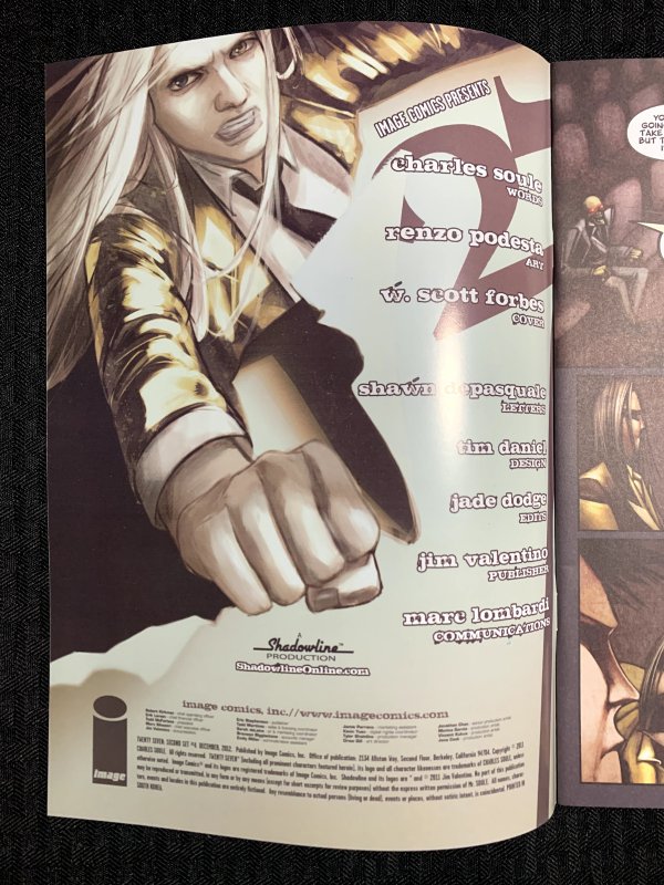 2012 TWENTY SEVEN Second Set #4 VF 8.0 1st Image / Shadowline Comics