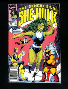 Sensational She-Hulk #12 Newsstand Variant