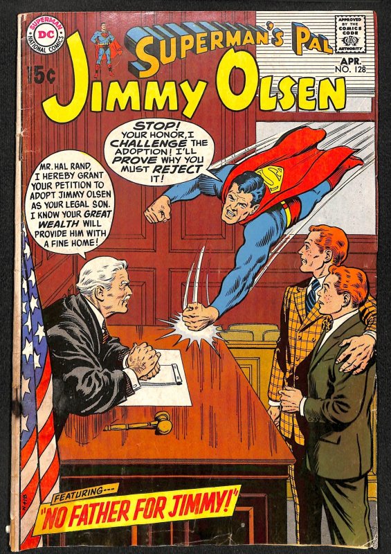 Superman's Pal, Jimmy Olsen #128 (1970)