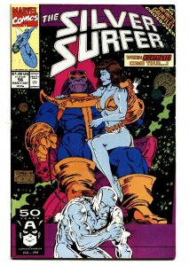 Silver Surfer #56 1991 Infinity Gauntlet Thanos Marvel.