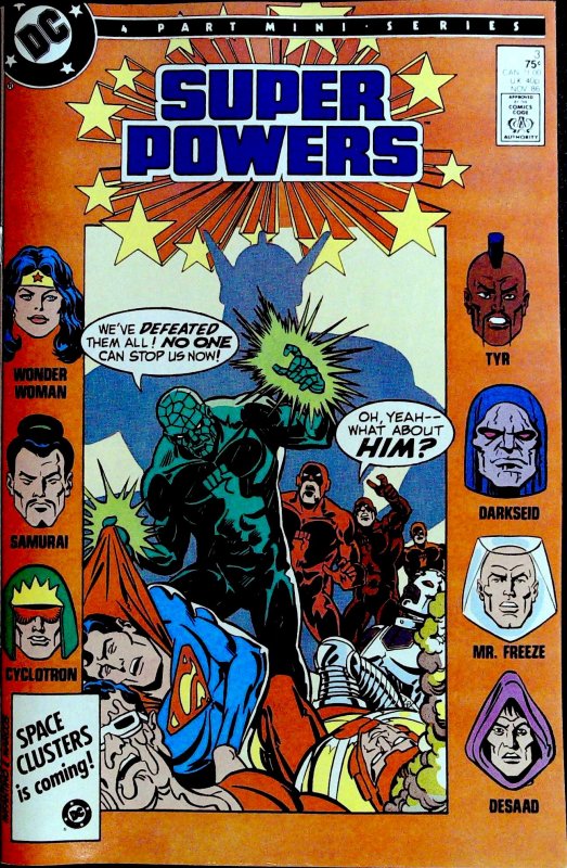 Super Powers  #3 (1986)