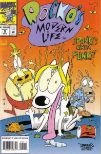 Rocko's Modern Life (1994 series) #5, VF+ (Stock photo)