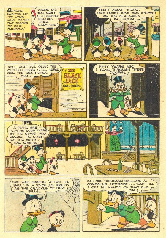 Walt Disney's UNCLE SCROOGE - FOUR COLOR #456 (Mar1953) 9.0 VF/NM  Carl ...