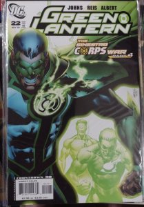 GREEN LANTERN # 22  2007  DC SINESTRO CORPS war pt 4 countdown 38