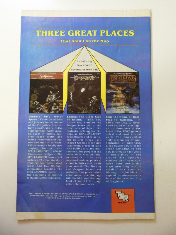 The Uncanny X-Men #249 (1989) VG Condition