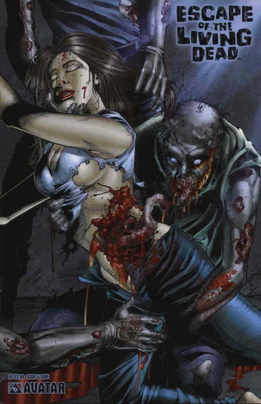 Escape of the Living Dead #5D VF/NM; Avatar | save on shipping - details inside