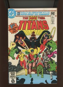 (1980) The New Teen Titans #1: BRONZE AGE! KEY ISSUE! (7.5/8.0)