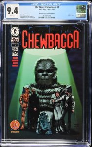 (2000) STAR WARS CHEWBACCA #1 DF GOLD FOIL VARIANT! CGC 9.4 WP! Limited to 500!