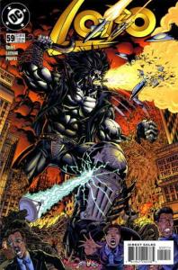 Lobo #59 VF ; DC | Godzilla 1 Tribute