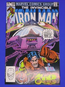 Iron Man #169 Blackout! Marvel Comic 