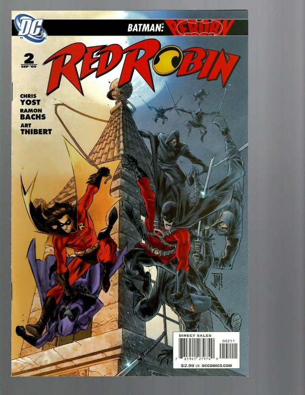 12 DC Comics Red Robin # 1 2 3 4 5 6 7 8 9 10 11 12 J439