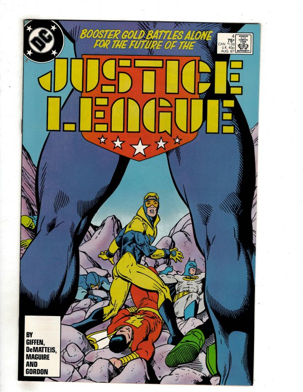 Justice League #4 (1987) DC Comics Superman Flash OF6