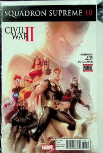 Squadron Supreme #9-12 (Jul-Oct 2016, Marvel) - 4 comics - Near Mint
