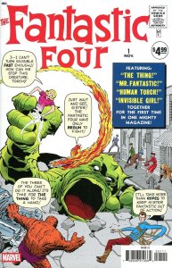 Fantastic Four #1 2025 Jack Kirby Cover G Facsimile FOIL Marvel H25
