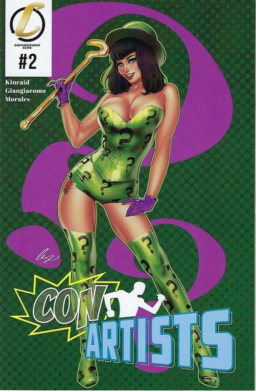 Ryan Kincaid's Con Artists # 2 Elias Chatzoudis Trade Dress Variant Cover  NM 