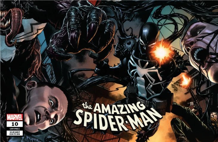 Amazing Spider-Man #10 =Venom Mico Suayan Connecting Variant KEY ISSUE