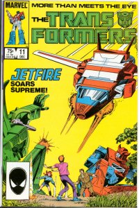 Transformers #11 Marvel Comics 1985 VF 1st Appearance Jetfire