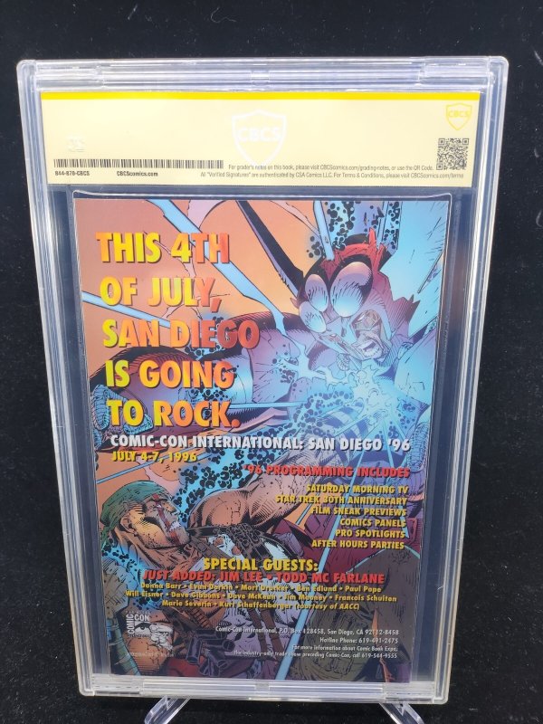 Lady Supreme #1 - Signed Terry Moore / Glory Appearance - CBCS 9.4 - 1996