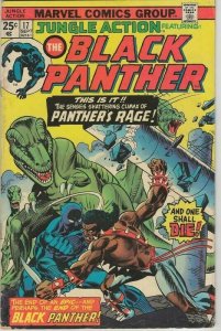 Jungle Action #17 ORIGINAL Vintage 1972 Marvel Comics Black Panther